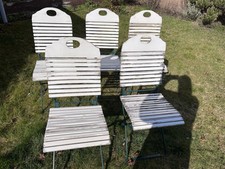 Biergartenstühle 5 Stück gastroqualität  