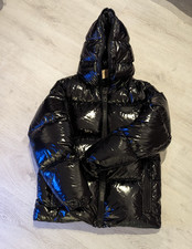 Duvetica Steppjacke Schwarz glänzend Gr. 46