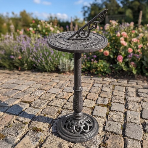 Sonnenuhr gartenuhr gartendeko - sonnenuhr,