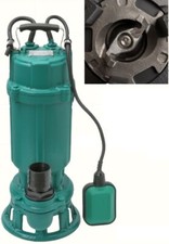 1,5 KW Schneidwerk 24000l/h Schmutzwasserpumpe,Tauchpumpe,Fäkalienpumpe,Baupumpe