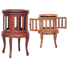 Couchtisch Vitrinenschrank