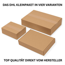 DHL Kleinpaket Karton Faltkarton Versandkarton Postkarton Warenpost Post Paket