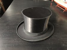 Antiker Chapeau Claque  Weissbach Patent  Klappzylinder Größe 54 mit Hutkarton