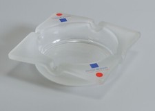 Philip Morris Aschenbecher , Glas, 11,5 x 11,5 cm TOP