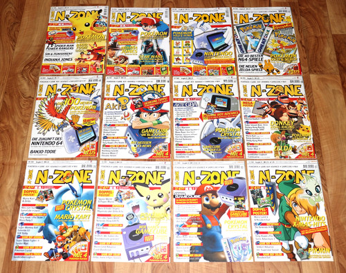 2001 zone magazine nintendo - 2001, n-zone