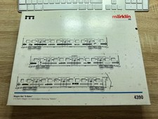 Märklin H0 4390 Wagen Set S-Bahn mit Märklin Wagen Werbung in OVP Unbespielt