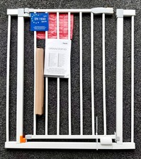 Hauck Tür- und Treppenschutzgitter Open Stop KD weiß 75-80cm