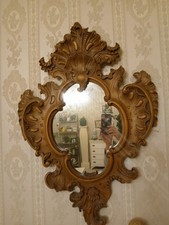 Antik Spiegel braun HOLZ