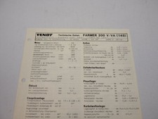 Fendt Farmer 200 V VA 145
