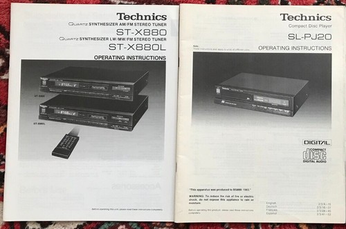 Technics pj20 oder - technics, sl-pj20