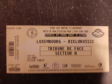 Ticket  Luxemburg - Belarus