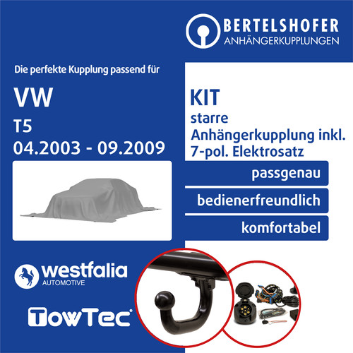 Für kasten bus - vw, t5