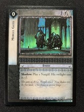 Lord of the Rings TCG CCG Morgul Gates  1 R 217 Rare Decipher 2001  | EXC