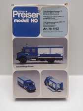 Preiser HO Nr. 1192 MB THW Gerätekraftwagen GKW 72 in OVP