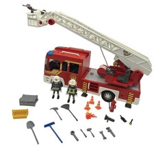 Playmobil 5362 Feuerwehrauto Leiterfahrzeug Inklusive Zubehör *Blaulicht Defekt!