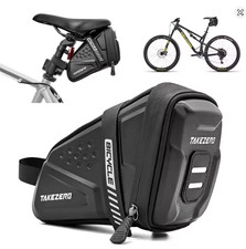 Fahrradtasche Satteltasche Fahrrad Tasche wasserdicht schwarz Rennrad Werkzeug