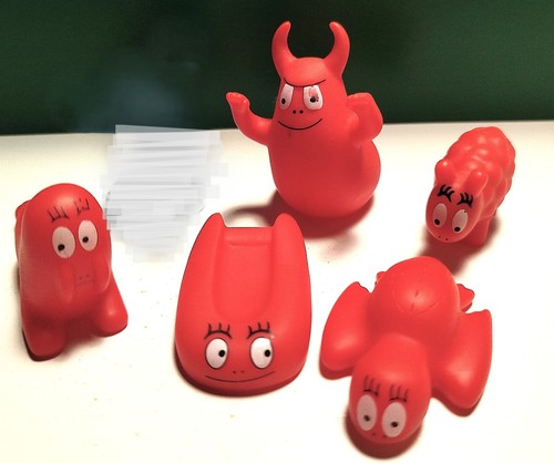 Barbapapa figuren plastoy - barbapapa, figuren,