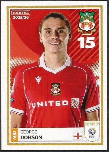 Panini efl 2025 465 - 2025/26, #465