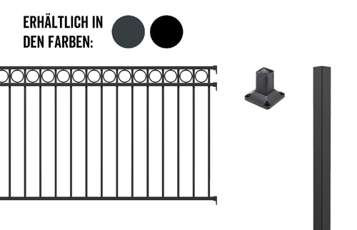 Alberts schmuckzaun circle - schmuckzaun,