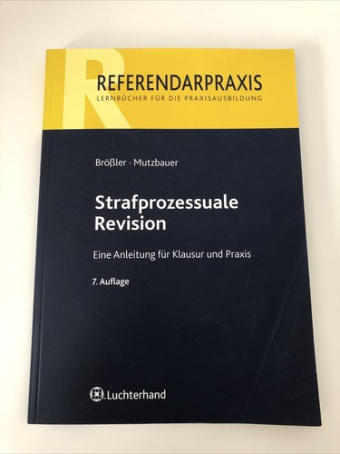 Strafprozessuale revision - strafprozessuale,