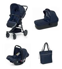 Foppapedretti Supertres kombiniertes System mit Kinderwagen, Babywanne, Autositz