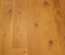 HORI Massivholzdiele Eiche natürlich Parkett rustikal 20 mm Landhausdiele massiv