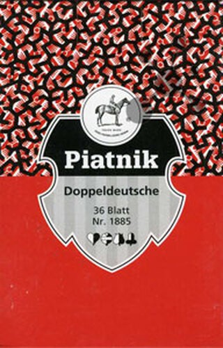 Kartenspiel doppeldeutsche - kartenspiel,
