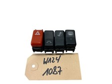 Mercedes W124 Limousine Set Schalter Warnblinkschalter 1298207410 Taster Knopf