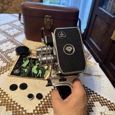 Bolex D8L Paillard Filmkamera mit Xenar, Xenoplan, Cinegon Super 8 Kamera