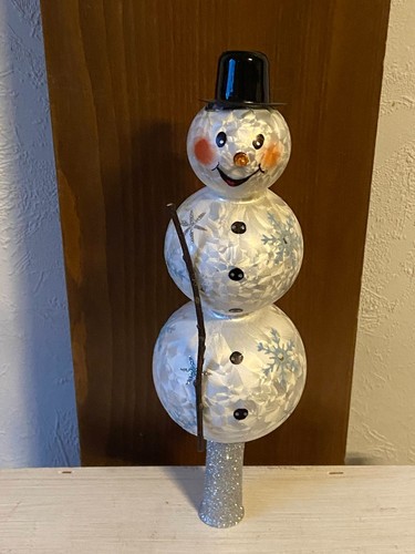 Christbaumspitze schneemann - christbaumspitze,