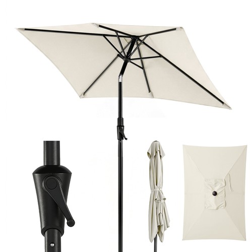 Sonnenschirm rechteckig 300 - sonnenschirm, x