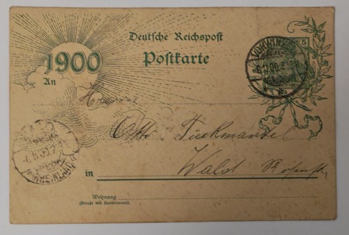 Deutsche reichspost 1900 - deutsche,