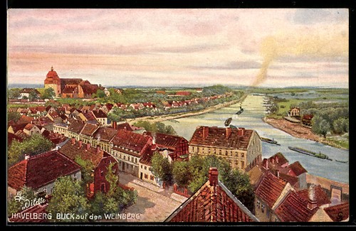 Künstler havelberg blick - havelberg,,