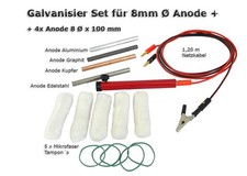 Stift Galvanik Galvanisier Set