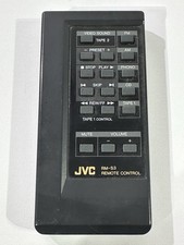 JVC RM-S3 - Original Fernbedienung / Remote Control Schwarz Gebraucht HLF1