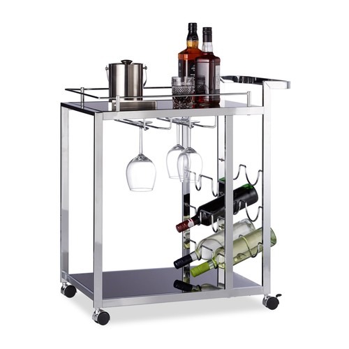 Servierwagen glas