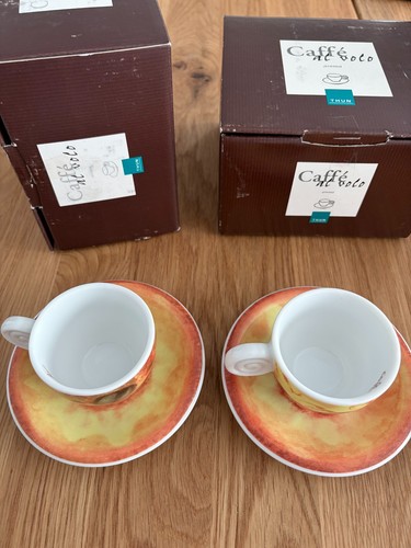 Espressotasse mit - 2x,