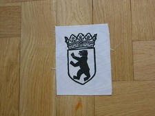 Aufnäher Berlin Berliner Bär