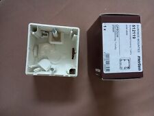 5x Merten 512119 Aufputz-Gehäuse 1-fach polarweiß M-SMART M1 ARTEC