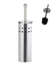 BADIONA WC Bürste Toilettenbürste Edelstahl | Bürstengarnitur | Klobürste silber