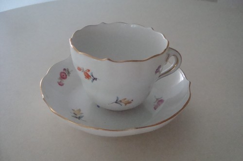 Meissen moccatasse mit - moccatasse,