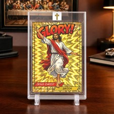 Jesus Christ Glory Card | Gold