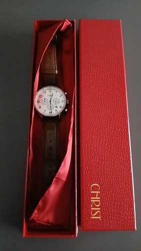 Herrenuhr christ chronograph - herrenuhr,