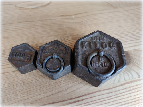 Set hexagon gewichte - 3,