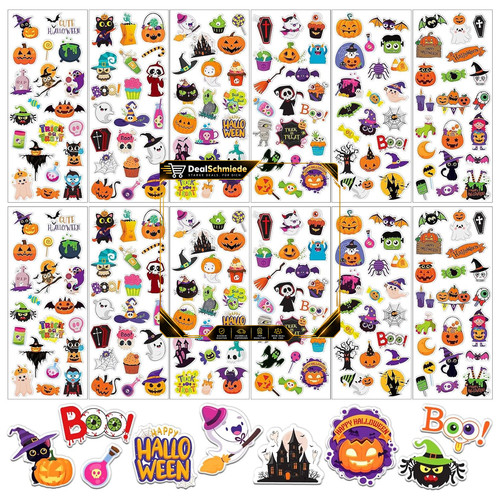 Halloween aufkleber puffy - aufkleber,