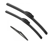 Set of 3 Front & Rear Wiper