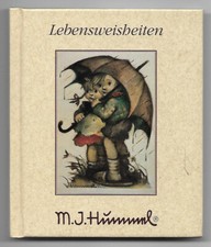 Büchlein mit Hummel-Figuren abgebildet und schönen Sprüchen