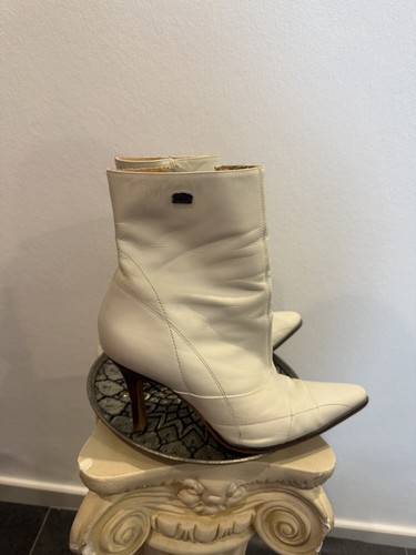 Damen stiefeletten weiß spitz - damen,