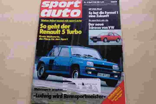 Sport auto 1981 - auto, 04/1981