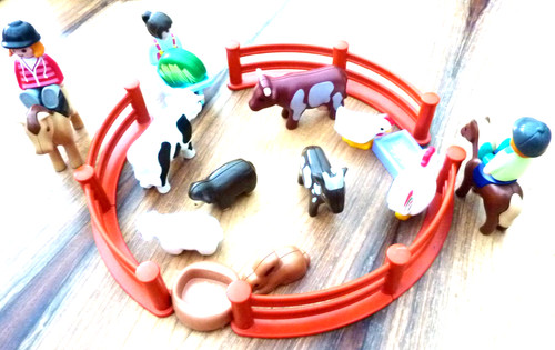 Playmobil 123 streichelzoo - playmobil,